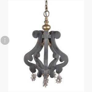 Established 98 Rustico Antique Chandelier